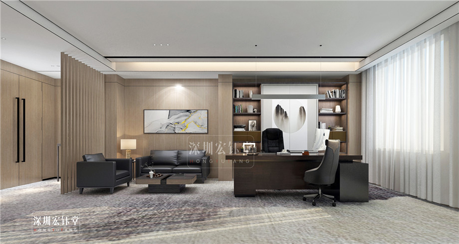 總經(jīng)理辦公室裝修設(shè)計-河南沃牛生物科技辦公樓裝修效果圖 總經(jīng)理辦公室裝修設(shè)計-河南沃牛生物科技辦公樓裝修效果圖