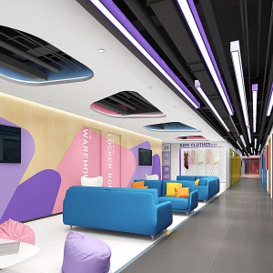 鄭州亞楠舞蹈培訓(xùn)完工實景